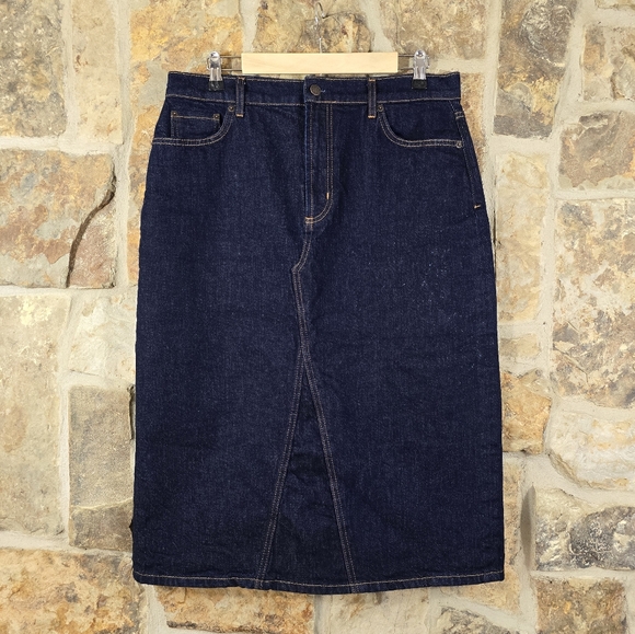 Rails 31 Highland Dark Denim Jean Skirt - Picture 2 of 8